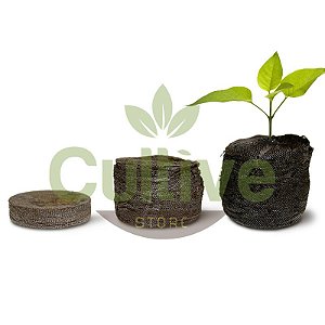 Célula De Germinação E Clonagem Jiffy - 4,2x4,2cm (10 Und)