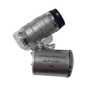 Microscópio De Bolso 60x