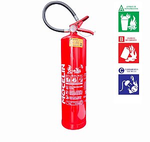 EXTINTOR INDUSTRIAL PQS 6KG ABC