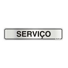 PLACA SERVIÇO