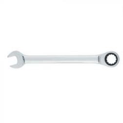 CHAVE COMBINADA COM CATRACA INGCO 11MM EM AÇO Cr-V E CORPO CROMADO