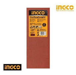 JOGO DE FOLHAS DE LIXA INGCO 90 X 231MM(P80 E P120) COM 5 PEÇAS