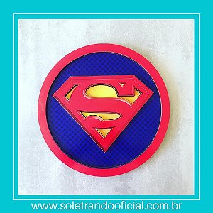 Placa Decorativa  Super Homem