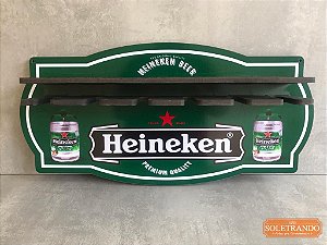 Porta Taças em MDF Heineken