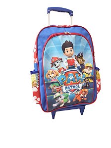 Mochila Escolar Patrulha Canina Com Rodinhas