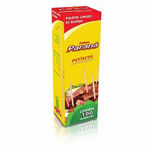 Palito De Petisco Paraná 100un