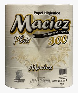 Papel Hig Maciez Neutro/Branco 300 8 Rolos