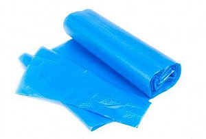 Saco Para Lixo Pato Limpo Rolo Azul - 50l C/30
