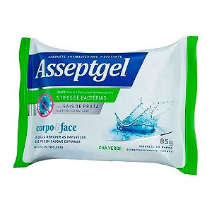Sabonete Antibac Asseptgel Cha Verde 85g