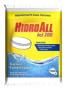 Desinfetante Para Água Hidroall 200g