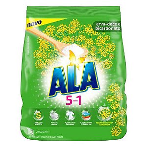 Detergente Em Po Ala Erva Doce E Bicarbonato 1kg