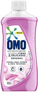 Detergente Liquido Omo Delicadas Original 900ml