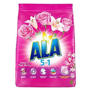 Sabão Em Po Ala Rosas E Flor De Lis 1kg