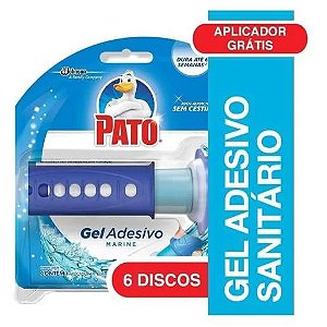 Pato Gel Adesivo Marine Com 6 Discos