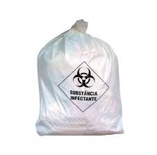 Saco Para Lixo Limpa Bag Hospitalar/Infectante - 60l C/100