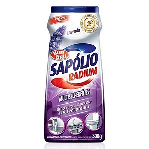Saponáceo Sapólio Radium Pó Lavanda 300g