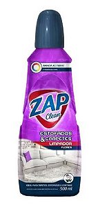 Limpa Estofados e Carpete Zap Clean Flores 500ml
