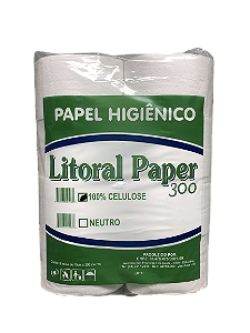 Papel Higiênico 100% Celulose 8x300 Ouropaper