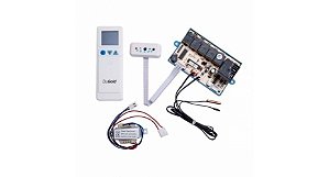 Placa Universal Ar Condicionado c Controle 7 À 30 mil btus sem visor