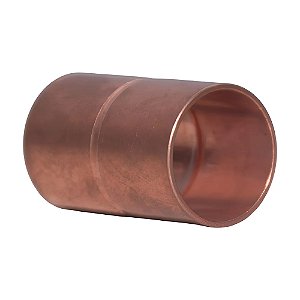 Luva União Reta Solda 5/8 Latão Forjado Ar Condicionado