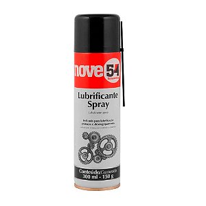 Lubrificante Spray NOV54 300ml Desengripante Multiuso