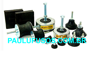 Amortecedores, Coxins, Sapatas e Calços de Impacto e Vibração