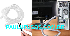 Organizados de Fios (Espiral)