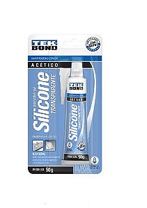 Silicone Acético INCOLOR Bisnaga 50g