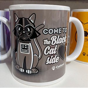 Caneca The Black Cat Side