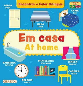 EM CASA / AT HOME - ENCONTRAR E FALAR BILÍNGUE - B SMALL PUBLISHING