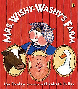 MRS. WISHY-WASHY S FARM - PUFFIN BOOKS - COWLEY, JOY