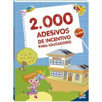 2000 ADESIVOS DE INCENTIVO PARA EDUCADORES - TODOLIVRO