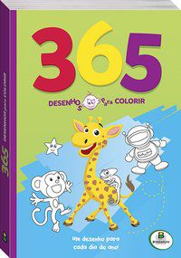 365 DESENHOS PARA COLORIR (VERDE) - LITTLE PEARL BOOKS