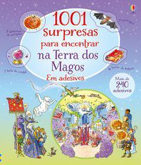 1001 SURPRESAS PARA ENCONTRAR NA TERRA DOS MAGOS EM ADESIVO - USBORNE PUBLISHING