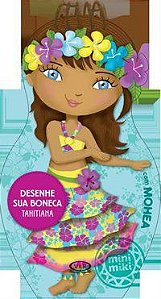 DESENHE SUA BONECA TAHITIANA -