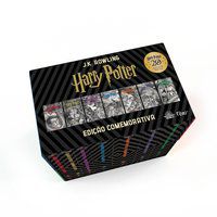 BOX HARRY POTTER EDIÇÃO COMEMORATIVA 20 ANOS - CAPA DURA - ROWLING, J.K