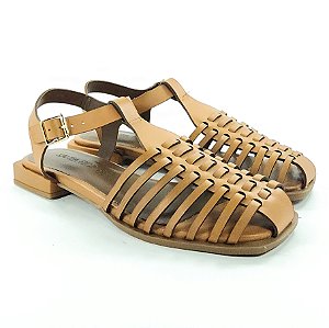 Sandália Santa Flor Caramelo