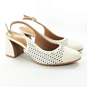 Sapato Usaflex Marfim