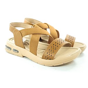 Sandália Usaflex Caramelo