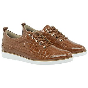 Sapato Usaflex Tenis Marron Canela