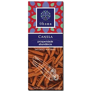 Incenso Canela - Ohana Natural