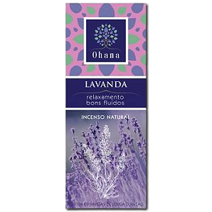 Incenso Lavanda - Ohana Natural