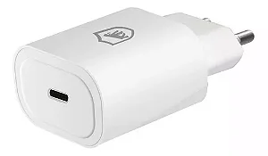 Carregador de Celular Usb-C Type-C 3.0 Qc 25w Branco GS-6032 Gshield