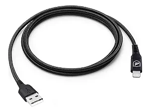Cabo de Celular Survivor Usb para Lightning Preto 1.5M Gs-4778 Gshield