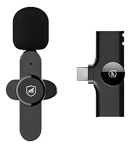 Microfone Lapela Flex tipo-c GS-8907 Gshield