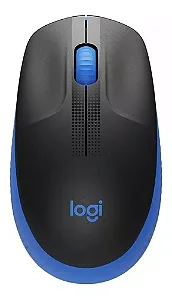 Mouse Usb Sem Fio M190 Logitech Azul