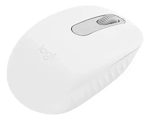 Mouse Optico Sem Fio Bluetooth M196 Branco Logitech