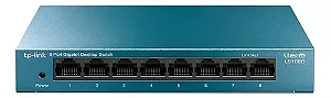 Switch 8 Portas 10/100/1000 LS108G Tp-link Metal