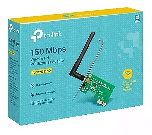 Placa Pci Express Wireless Wifi 150Mbps TL-WN781ND Tp-link