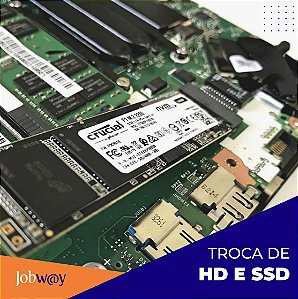 Troca de HD e SSD